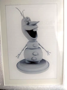 Frozen Olaf Walt Disney Archives Collection DROP Exclusive Curated Acrylic Model - Picture 1 of 6