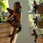 Garden Ornament Hanging Magical Fairy Angel Cherub Home Figurine Statue Decor