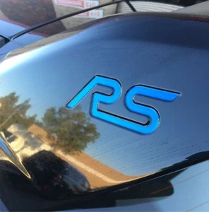 Ford Focus RS reflective Blue inlay decal for wing (2 per order) - Picture 1 of 1