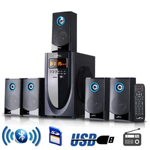 beFree Sound 5.1 Channel Surround Sound Bluetooth Speaker System - Picture 1 of 1