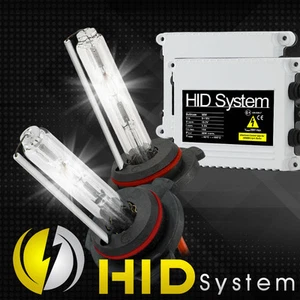 HIDSystem XENON 35W SLIM HID KIT 6K 6000K Diamond White H4 H7 H11 H13 9006 H1 - Picture 1 of 12