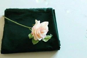 Dark Green Cotton Dressmaking Velvet Fabric for Crafts, Bags Clothing & Costume - Picture 1 of 8