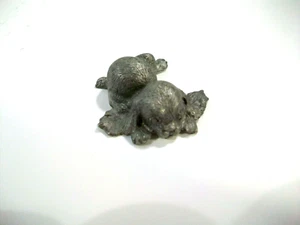 1979 Spoontiques Miniature Pewter Cocker Spaniel Puppy Dog Figurine P-106 - Picture 1 of 3