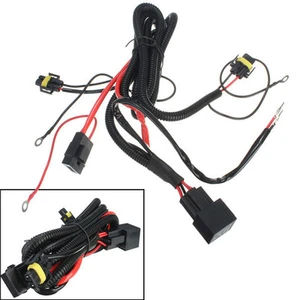 H11 H8 FOG wiring harness With Relay switch Connectors For Fog Light Fits NISSAN - Picture 1 of 3