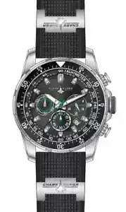 NEW CHASE DURER CDW-0084 CONQUEST ELITE BLACK DIAL QUARTZ CHRONOGRAPH WATCH 46MM - Picture 1 of 20