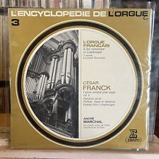 [CLASSICAL]~EXC LP~CESAR FRANCK~ANDRE MARCHAL~L'Œuvre Pour Orgue Vol 1~Fantaisie