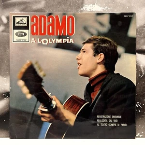 ADAMO - ADAMO A L'OLYMPIA LP EX-/EX- 1965 ITALY LA VOICE DEL PATRONE QELP 8147 - Bild 1 von 2