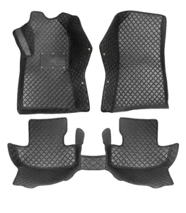 Luxury Car Floor Mats Liners For Ford Mustang 2015-2020 Front&Rear All Around - Picture 1 of 9