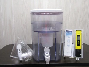 pH Recharge 1F Alkaline Water Countertop Water Filter Purifier Dispenser 1.5 L - Picture 1 of 12