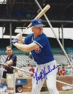 Signed  8x10 KEITH MORELAND Chicago Cubs Autographed photo - COA  - Picture 1 of 1