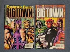 Fantastic Four "Big Town" #3 & #4. Marvel Comics 2001 VF/NM Unread copies.