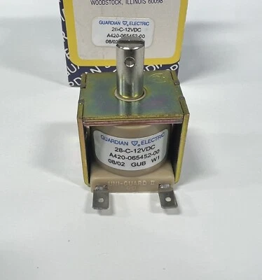 Guardian Electric 28-C-12VDC Continuous Solenoid - Image 1 of 2