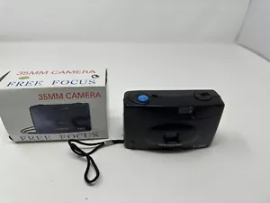 FOTOCAMERA 35MM VINTAGE MESSA A FUOCO LIBERA T-808 CON SCATOLA - Foto 1 di 10