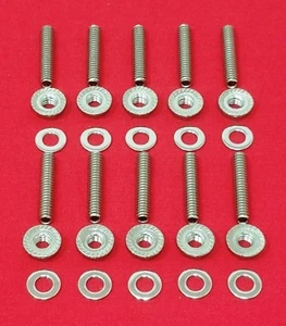 SBC CHEVY TIMING COVER STUD KIT BOLTS STAINLESS 265 283 305 307 327 350 400 SET - Picture 1 of 2