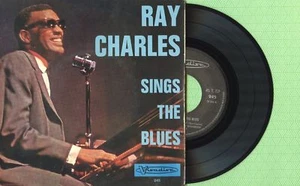 RAY CHARLES / Sings The Blues / VISADISC VI 245 Pressing France 1965 EP VG - Picture 1 of 5
