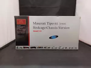 CMC GMBH 1/18 Scale Maserati Tipo 61 (1960) Birdcage Chassis Ver. with Box Used - Picture 1 of 12