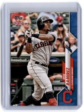 2020 Topps UK Edition Blue Jose Ramirez 71/75 Cleveland Indians #174