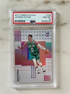 2017-18 Panini Status - Jayson Tatum #128 RC PSA 10 Boston Celtics NBA - Bild 1 von 2