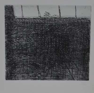 Klaus Fußmann/ Radierung / 1980 /Handsigniert/ wohl 200 Exemplare  ?/9 - Bild 1 von 2