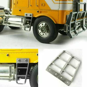 2 PIEZAS pedal escalonado de metal LESU para camión tractor 1/14 TAMIYA KING Globe Liner - Imagen 1 de 6