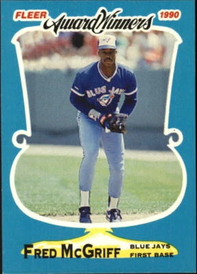 1990 Fleer Award Winners #22 Fred McGriff - NM-MT - Image 1 of 2