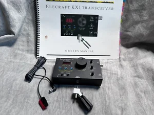 Elecraft KX1 4-pasmowy, tuner antenowy KXAT1 i wiosło / klucz KXPD1 - Zdjęcie 1 z 20