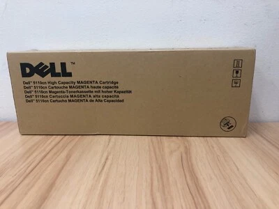 Cartucho de tóner magenta de alta capacidad Dell OEM KD557 5110cn impresora láser color Foto 1 de 4