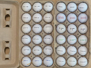 36 (5A,4A) Assorted Golf Balls [Snell MTB & Get Sum, Stryker, Trispeed Tour, etc