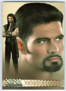 XENA 2004 ART & IMAGES PORTRAITS OF A WARRIOR PP8 INSERT TRADING CARD ARES - Picture 1 of 2