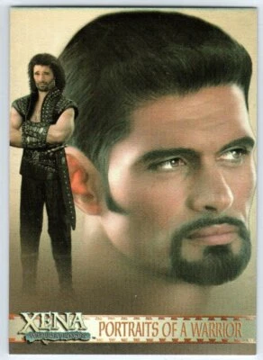 XENA 2004 ART & IMAGES PORTRAITS OF A WARRIOR PP8 INSERT TRADING CARD ARES - Image 1 of 2