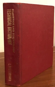 Dianetics & Scientology Technical Dictionary L Ron Hubbard Rare 1st Print'g 1975 - Picture 1 of 3