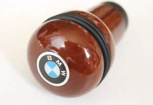 Gear Knob fits For BMW Manual Wood Handmade E24 E28 E30 E31 E32 E34 E36 E39 E46 - Picture 1 of 12