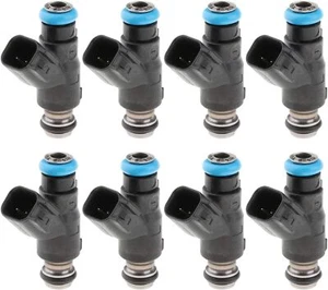 New Set (8) 12613411 Fuel Injector Fit for 2010-2013 Chevrolet GMC 4.8L & 5.3L - Picture 1 of 6