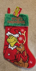Dr. Seuss The Grinch & Max Merry Grinchmas Stocking 2024 MSRP $24.99 NWT - Picture 1 of 6