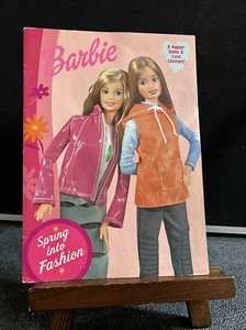 Barbie Spring Into Fashion 2004 Paper Doll Book - 2 Dolls & Cool Clothes - UNCUT - Picture 1 of 9