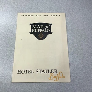 1925 Map Of Buffalo NY For Guests Of Hotel Statler  - Picture 1 of 5