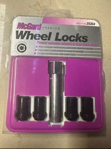 McGard Premium Tuner Wheel Locks Brand New M12 X 1.25 25354 for Nissan - Picture 1 of 2