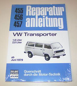 Reparaturanleitung VW T3 Bus Transporter Bulli 1,6 L / 2,0 L - Baujahre ab 1979