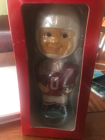 Vintage NCAA Nebraska Football Bobble Head Brand New Cover