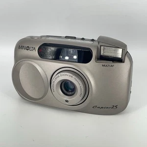 Minolta Capios 25 28-70mm Macro 35mm Point and Shoot Film Camera From Japan - Picture 1 of 8