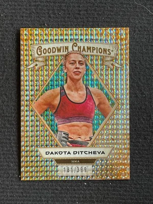 Dakota Ditcheva 2025 cubierta superior Goodwin Champions puntos naranjas 181/399 #71 Foto 1 de 2