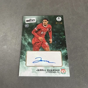 2023-24 Topps Soccer Impact Jarell Quansah RC AUTO /10 Liverpool - Bild 1 von 2