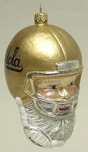Slavic Treasures Santa Football-Ornaments Ucla Bruins - Boxed 1853682 - Picture 1 of 1