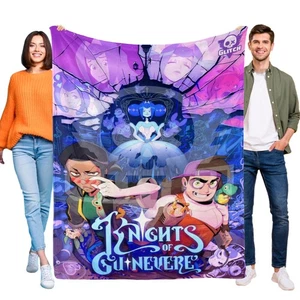 Caballeros de Ginebra Manta Franela Suave Cama Sofá Sofá Tiro Regalo de Cumpleaños - Imagen 1 de 16