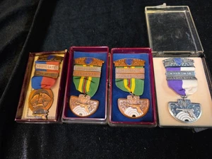 San Diego Polizei Revolver Club Medaillen Lot - Bild 1 von 11