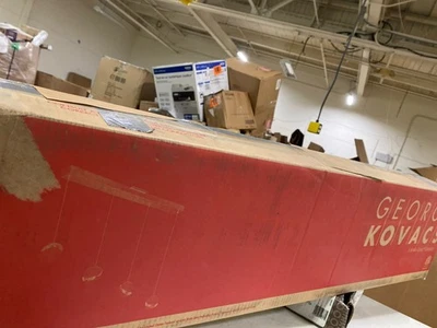 Colgante George Kovacs P1444-077-L Rebanada de Plata 4 Luces LED, 30 vatios LED, Cromo Foto 1 de 2