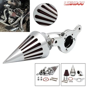 Filtro de admisión de filtro de aire con clavo de cono para Harley Dyna Road Glide Road King FatBoy - Imagen 1 de 10