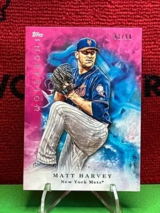 2017 Topps Inception - Matt Harvey #49 - Magenta /99 - Bild 1 von 2
