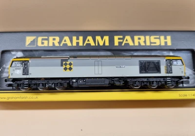 Graham Farish N Gauge 371-357 Class 60 Adam Smith BR Coal Sector - DCC Fitted - Image 1 of 4
