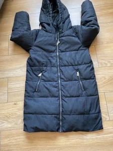 BNWOT LADIES BLACK HOODED PARKER FROM ONLY SIZE S - Picture 1 of 5